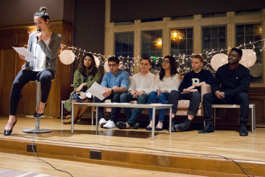MLC presents "Lanterns" on Thursday, February 15, 2018 in Alumni Hall. (Photo by Emily Gonçalves)