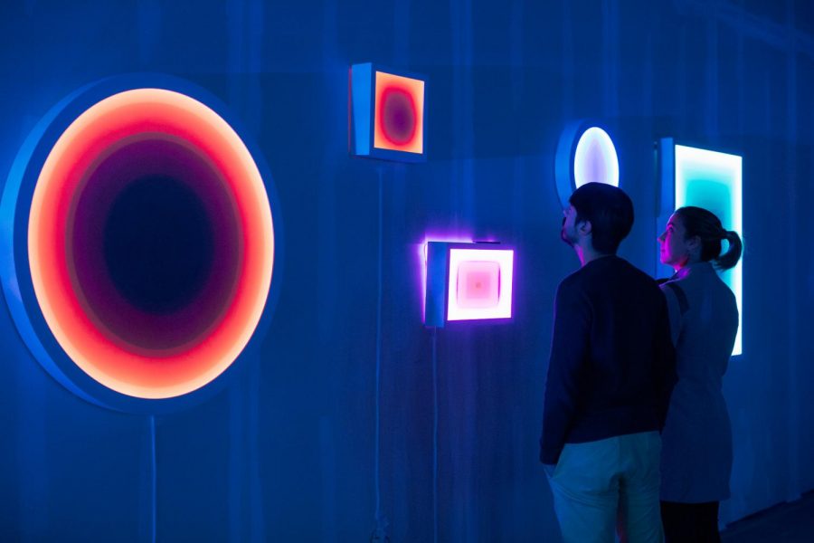 One of the works featured at last year's MOCAN x Pantone UX exhibition (Photo by Daniel Meigs). 