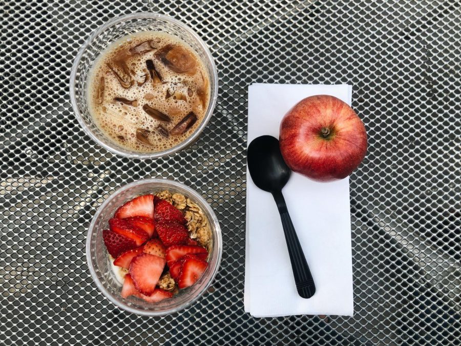 Yogurt bowl at Grins.