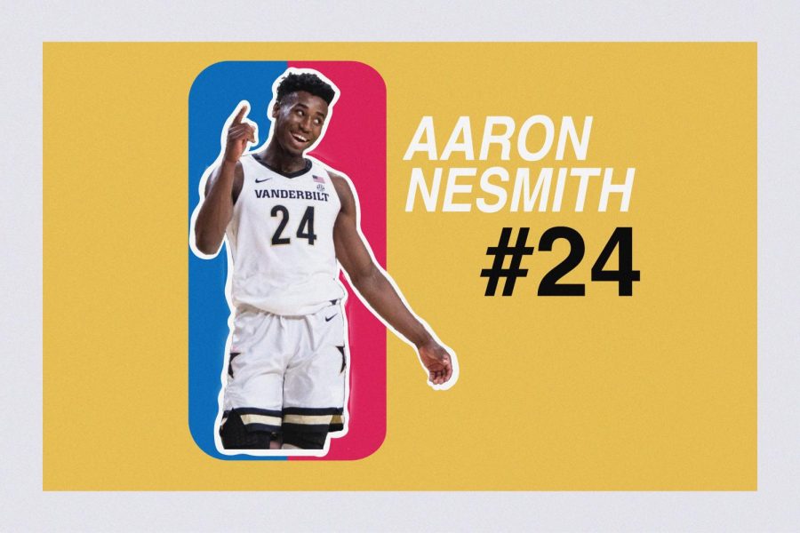 Former Vanderbilt guard Aaron Nesmith is one of the top prospects in this year's NBA Draft.