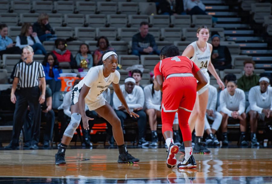 Jordyn Cambridge against Radford in 2019. (Hustler Multimedia)