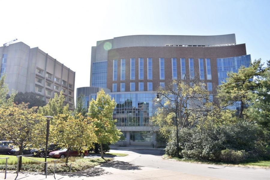 The Vanderbilt Engineering and Science Building as photographed on Nov. 5, 2020. (Vanderbilt Multimedia/Anjali Chanda)