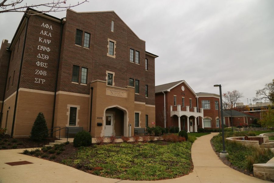 an image of the NPHC building on greek row