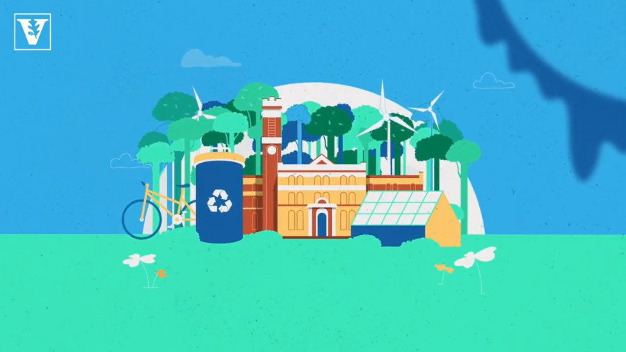 screenshot of a youtube video vanderbilt made to explain their partnership with climate vault