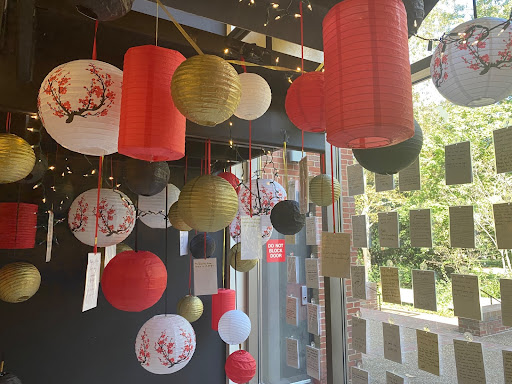 APIDAM lantern exhibit at Rand Hall, photographed Oct. 20. (Hustler Staff/Ekta Anand)
