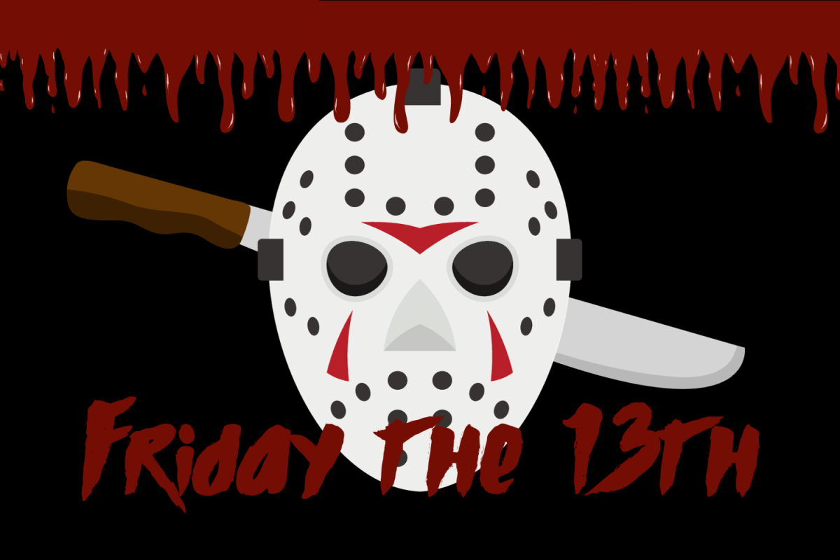 A graphic depicting icons from the “Friday the 13th” franchise (Hustler Multimedia/Sam El-Shammaa)
