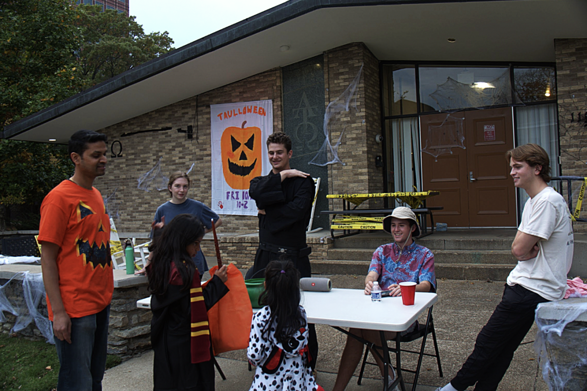 Nashville community members and their children celebrated Halloween at the West End Trick or Treat Festival.