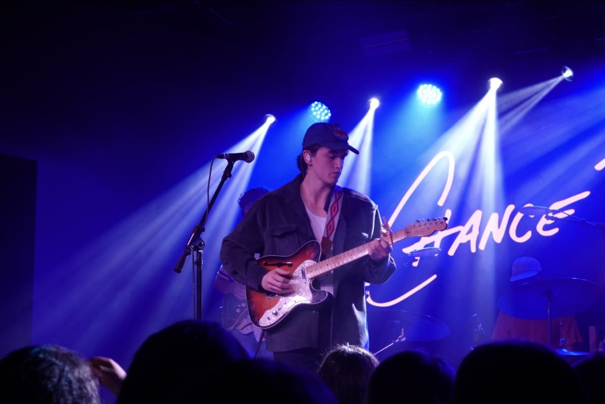 Chance Peña performs at Cannery Hall, as photographed on Jan. 31, 2024. (Hustler Multimedia/Sharmila Adapa)