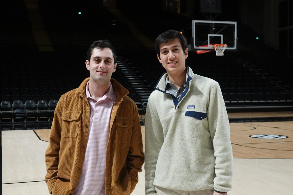Andrew Wilf and Henry Oelhafen discuss Vanderbilt's 74-66 loss to Alabama. (Hustler Multimedia/Noah Weitzel)