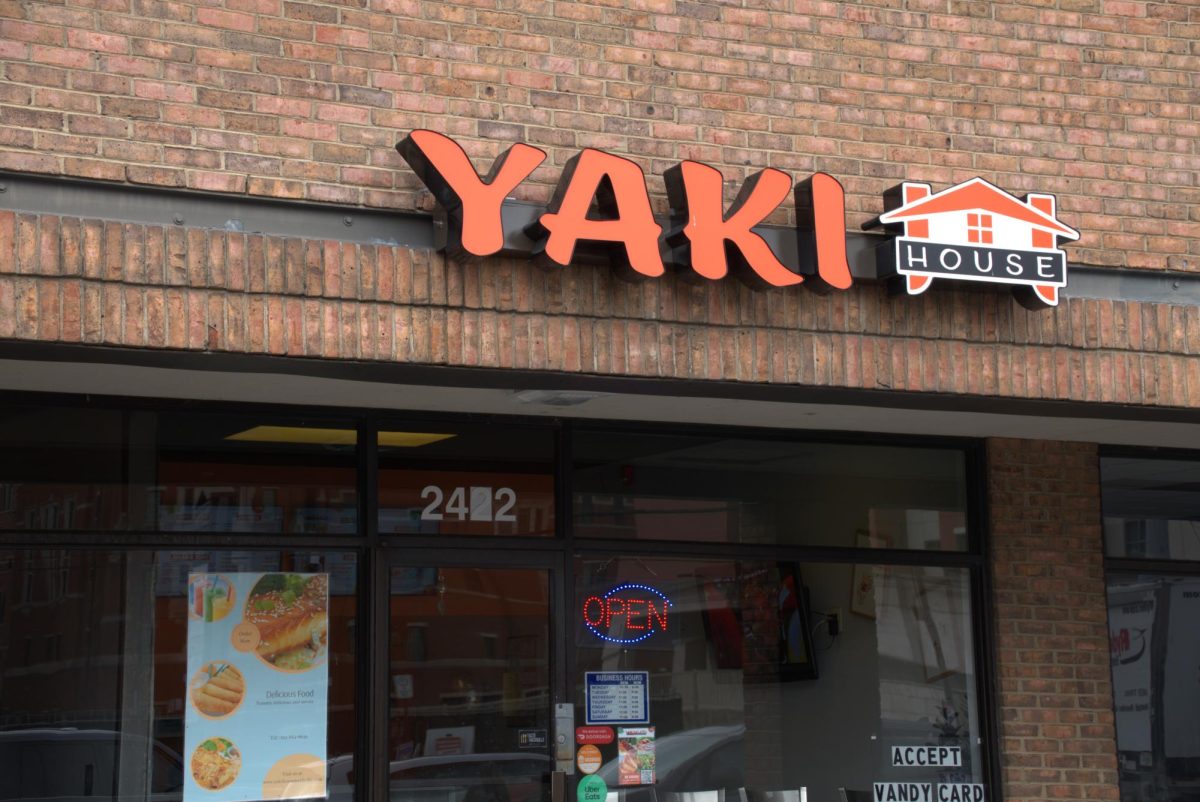 A photo of newly-opened Yaki House on Elliston Place, as photographed on Feb. 11, 2024. (Hustler Multimedia/Tasfia Alam)
