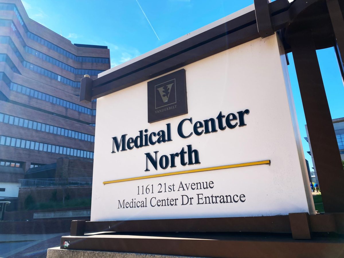 Sign for Vanderbilt Medical Center North, as photographed on Nov. 12, 2024. (Hustler Multimedia/George Albu)